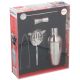 BARTENDER SET 5 PIECES DRINK SHAKER ALPINA TONGUE