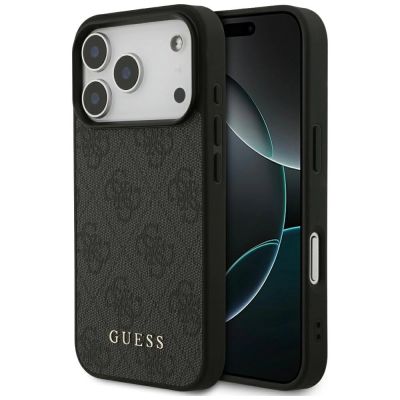 Guess 4G Classic Case for iPhone 17 Pro - Black