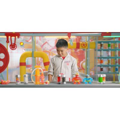 10. Goo Jit Zu Hero Creator - Blazagon Stretchy Figure Toy