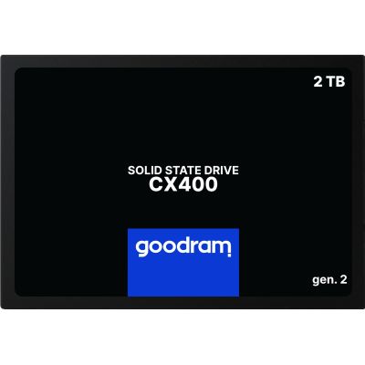 2. SSD GOODRAM CX400 Gen. 2 2TB SATA III 2.5 RETAIL