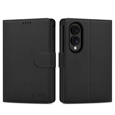 Tech-Protect Wallet Case for Samsung Galaxy Z Fold 8 - Black