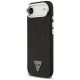 2. Guess Glitter Triangle Logo MagSafe Case for iPhone 17 Air - Black