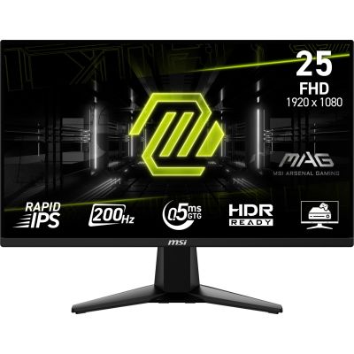 3. MSI MAG 255F E20 computer monitor 62.2 cm (24.5") 1920 x 1080 px Full HD LCD Black