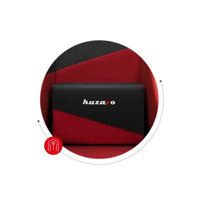20. Huzaro Force 6.2 Red Mesh Gaming Chair