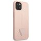 4. Guess GUHCP13SPSATLP iPhone 13 mini 5.4" pink/pink hardcase SaffianoTriangle Logo