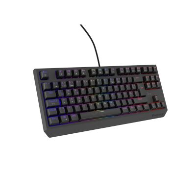 20. GENESIS THOR 230 TKL RGB MECHANICAL GAMING KEYBOARD OUTEMU RED BLACK HOT SWAP