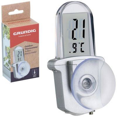 GRUNDIG OUTDOOR WINDOW THERMOMETER