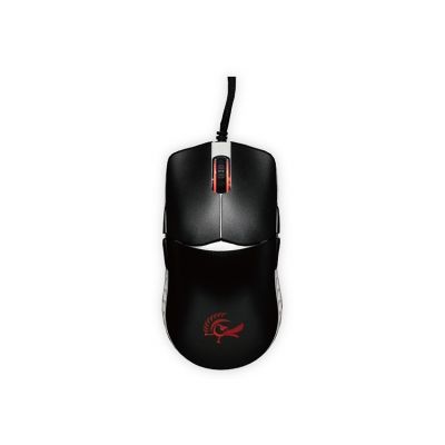 7. Ducky Feather Gaming Mouse Ambidextrous USB Type-A Optical 16000 DPI