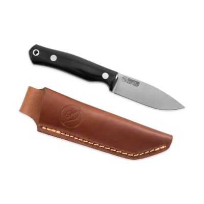 Casström No.8 SFK Black Micarta 14C28N knife