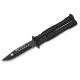 Butterfly Knife K25 02131 Balisong Black