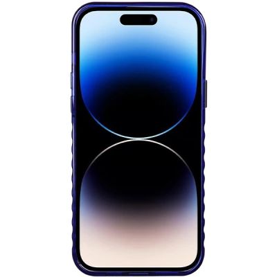 4. Audi IML Big Logo MagSafe case for iPhone 14 Pro Max - blue