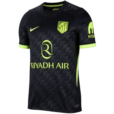 2. Nike Atlético Madrid 2026/27 Stadium Away Men's Jersey Black II1932 011