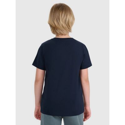 2. Boy's regular printed T-shirt 4F 4FJRMM00TTSHM3255-31S