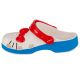 8. Crocs Iam Hello Kitty Classic Jr 209454-100 flip-flops