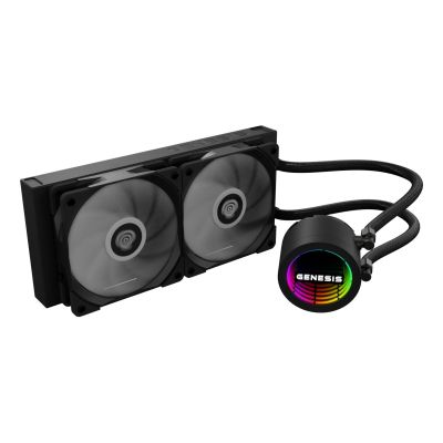 25. GENESIS WATER COOLING HYDRIA 240 ARGB BLACK