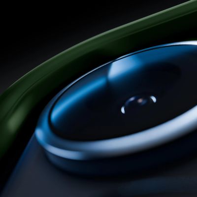 5. 3mk Smoke MagCase for iPhone 17 Pro - Green-Translucent