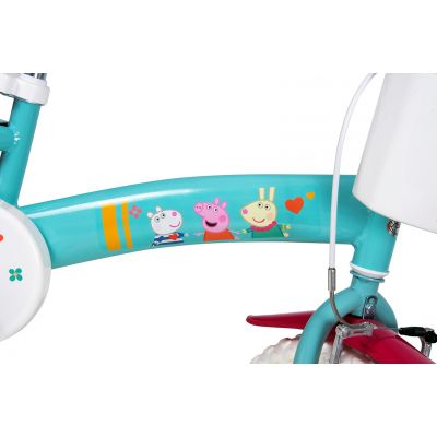 5. Children's bike 12" Peppa Pig green 1198