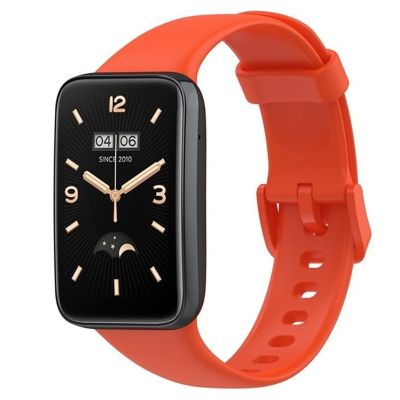 4. Silicone strap for Xiaomi 7 Pro - orange
