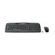 2. Logitech 920-03999 Membrane Keyboard + Mouse Set (USB 2.0; (DE); black; optical)