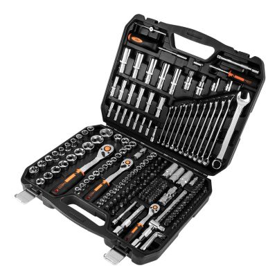 7. NEO Socket Set 219 pcs 1/2"–1/4" 10-076