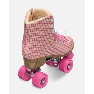 4. Impala Squad Skate Pink Tartan roller skates