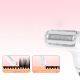 4. MAXGROOM ZC-T18 multifunctional women's trimmer with replaceable tips - white and pink