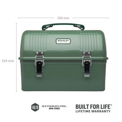 4. Vintage Stainless Steel Lunch Box 9.4 L CLASSIC / Stanley