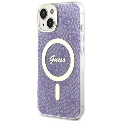 2. Guess 4G MagSafe case for iPhone 14 - purple