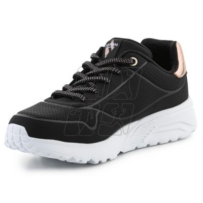 8. Skechers Uno Lite Metallic Mode Jr 310384L-BLK shoes