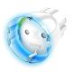 FIBARO Wall Plug F Smart Socket, White (FGWPF-102 ZW5)