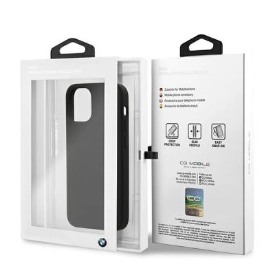9. BMW Silicone Signature Case for iPhone 12 mini - Black