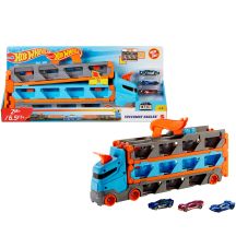 2-in-1 transporter race track, toy for children