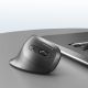 9. Wozinsky WWM-1076 Wireless Vertical Ergonomic Mouse 3600 DPI - Black