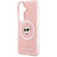 6. Karl Lagerfeld IML Repeated Choupette MagSafe Case for Samsung Galaxy S26 - Pink