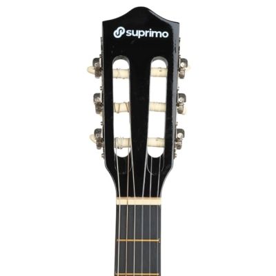 15. SUPRIMO CGS1 BK - 4/4 classical guitar, black