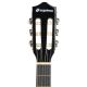 15. SUPRIMO CGS1 BK - 4/4 classical guitar, black
