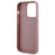 7. Guess GUHCP14LHDGTPP iPhone 14 Pro 6.1" pink/pink hardcase Rhinestone Triangle