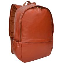 Brown Faux Leather Backpack SEMI LINE