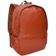Brown Faux Leather Backpack SEMI LINE