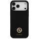 3. Guess Silicone Logo Strass 4G MagSafe Case for iPhone 17 Pro Max - Black