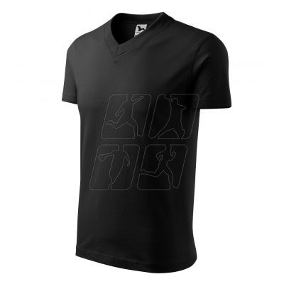 Malfini T-shirt V-neck M MLI-10201 black