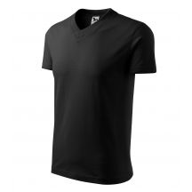 Malfini T-shirt V-neck M MLI-10201 black