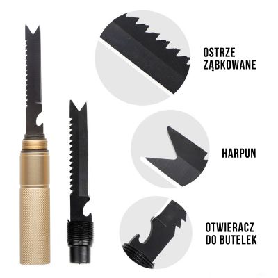 16. MACGYVER TACTICAL SHOVEL 14 IN 1 MULTITOOL 102277