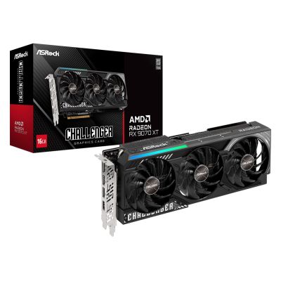 13. graphics card Asrock Challenger RX9070XT 16GB
