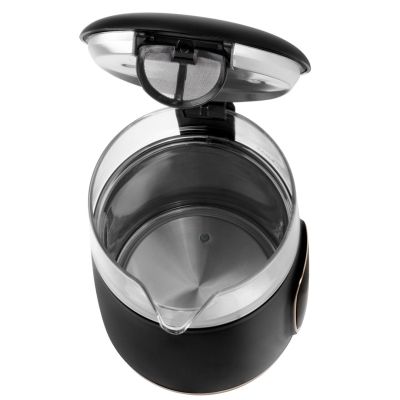 10. ADLER AD 1305 electric kettle black and gold