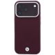 3. BMW Sign Inclined Deboss Letters MagSafe case for iPhone 17 Pro Max / 18 Pro Max - burgundy
