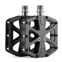 Rockbros C525 Carbon Fiber Platform Bike Pedals - Black