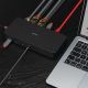 7. Universal hybrid USB Type-C and Type-A laptop docking station with 3x4K support (DP, HDMI)