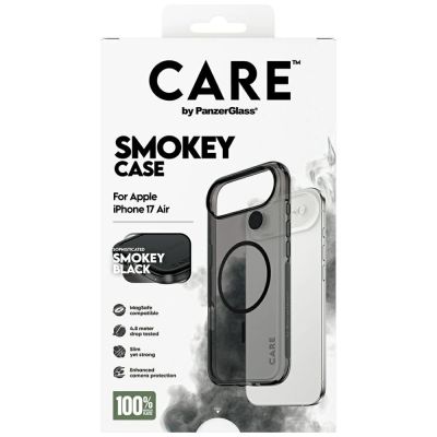 5. CARE by PanzerGlass Flagship Urban Explorer w. Black MagSafe Case for iPhone Air - Black