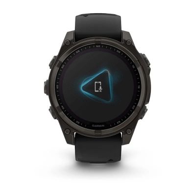 10. Garmin Fenix 8 Solar Sapphire Titanium Carbon Grey Watch